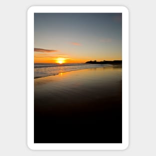 Sunrise at Seaton Sluice Sticker